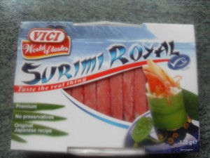 Surimi royal crab sticks